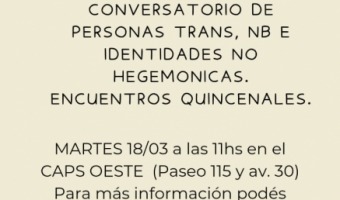 LA SECRETARA DE SALUD IMPULSA UN ESPACIO DE ACOMPAAMIENTO PARA DIVERSIDADES